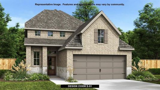 New construction Single-Family house 257 Menlo Bnd, Liberty Hill, TX 78642 2330W- photo 1 1