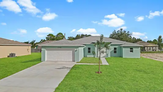 New construction Single-Family house 2361 Sw Chateau Ter, Port St. Lucie, FL 34953 - image