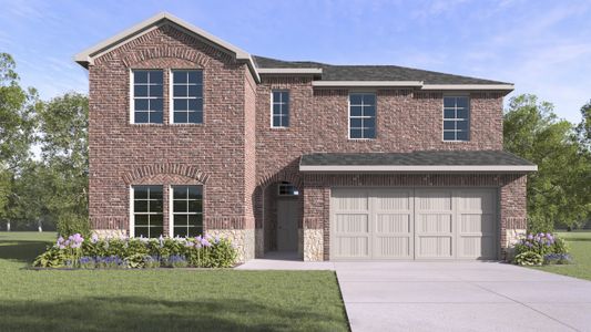 New construction Single-Family house 640 New Dawn Drive, Lavon, TX 75166 - photo 0