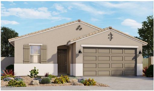 New construction Single-Family house 15827 W Cottontail Ln, Surprise, AZ 85387 plan Mason - image