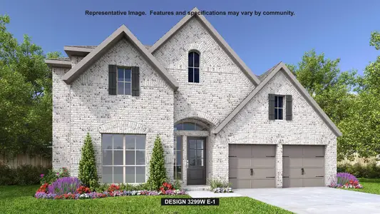 New construction Single-Family house 104 Snakeroot Trl, Georgetown, TX 78633 plan 3299W - image