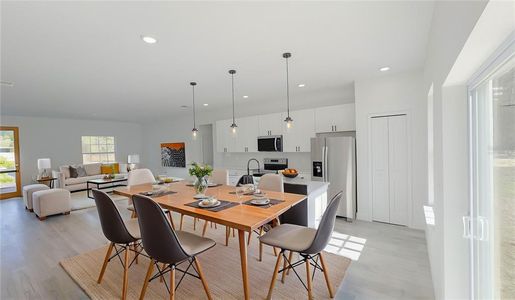 Kitchen virtually staged