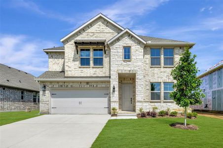 New construction Single-Family house 309 Sagebrush Trl, Sherman, TX 75092 plan Santa Fe - image