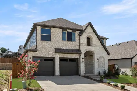 New construction Single-Family house 1320 Eclipse, Wylie, TX 75098 plan Harvard EW 2F w/Media - image