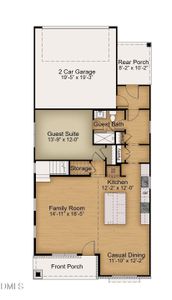 New construction Single-Family house 2409 Safe Harbour Rd, Fuquay Varina, NC 27526 plan Timothy 2 Story - image 3