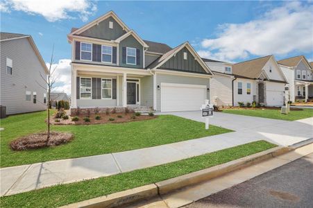 New construction Single-Family house 592 Redfish Way, Hoschton, GA 30548 Cypress- photo 0