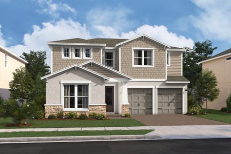 New construction Single-Family house 13185 Dendy Way, Winter Garden, FL 34787 Santa Fe- photo 0