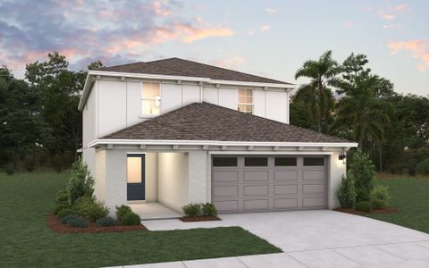 New construction Single-Family house 890 Sunshower Dr, Lady Lake, FL 32159 plan Strauss - image