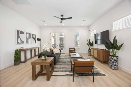 New construction Single-Family house 7811 Amelia Rd, Unit B, Houston, TX 77055 - image 7