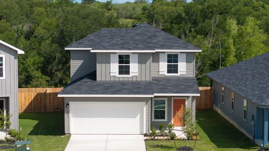 New construction Single-Family house 426 Gallaher Bnd, Maxwell, TX 78656 plan The Hannah - image