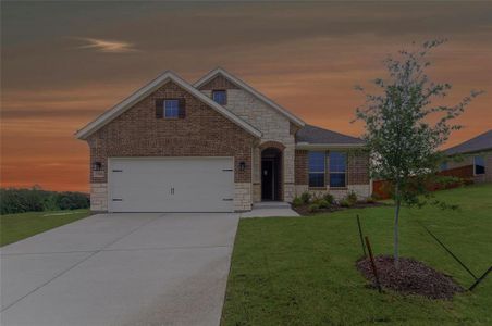 New construction Single-Family house 2304 Shamrock Ln, Weatherford, TX 76087 plan Cascade II - image