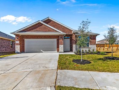 New construction Single-Family house 122 Plover Place, Rhome, TX 76078 - photo 0