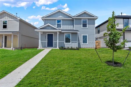 New construction Single-Family house 227 Bardwell Wy, Buda, TX 78610 plan The Opal - image