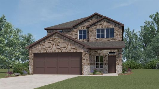 New construction Single-Family house 2006 Crested Jay Drive, Crandall, TX 75114 X30G Grace- photo 0