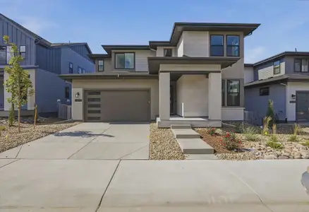 New construction Single-Family house 11171 Tenor Trl, Lone Tree, CO 80134 plan 4065 Marlow Elevation C - Hip Slope Transitional - image