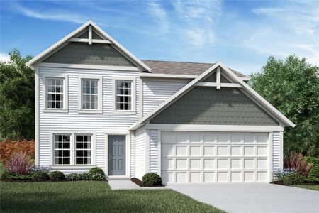 New construction Single-Family house 264 Sage Woods Wy, Dallas, GA 30132 plan Wesley - image