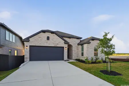 New construction Single-Family house 175 Hazel Wy, Mico, TX 78066 plan Greeley - image