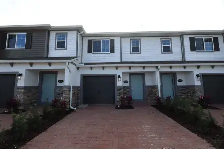 New construction Townhouse house 4132 Campsite Lp, Orlando, FL 32824 plan Santa Rosa - image