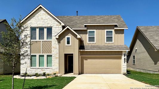 New construction Single-Family house 20824 Rindle Lane, San Antonio, TX 78266 The Perry- photo 0