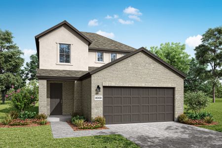New construction Single-Family house 503 Cyprus Row Ct, Hutto, TX 78634 plan Fieldstone - image