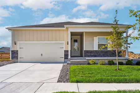 New construction Single-Family house 9473 Yampa Court, Commerce City, CO 80022 - photo 0