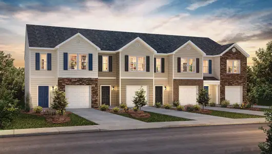 New construction Townhouse house 103 Huff Mill Trl, Greenville, SC 29605 plan Newton - image