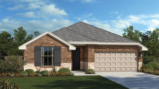 New construction Single-Family house 110 Salado Creek Trl, Bastrop, TX 78602 Hamilton- photo 0
