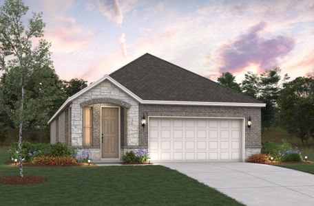 New construction Single-Family house 1836 Cottonwood Dr, Dorchester, TX 75459 plan Primrose - image