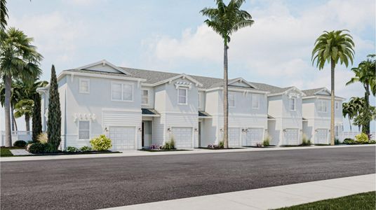 New construction Townhouse house 505 Se Rivergrass St, Port Saint Lucie, FL 34984 - photo 0