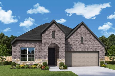 New construction Single-Family house 633 Barrel Oak Dr, League City, TX 77573 plan The Pine - image