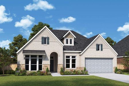 New construction Single-Family house 20422 Magnolia Flint Drive, Cypress, TX 77433 The Milburn- photo 0