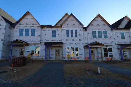 New construction Townhouse house 3193 Mission Olive Pl, New Hill, NC 27562 Hazelnut - Townhome Series- photo 17 17