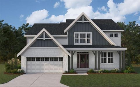 New construction Single-Family house 363 Platte Dr, Hoschton, GA 30548 plan Blair - image