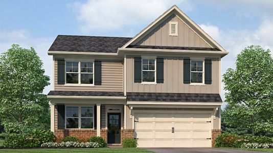 New construction Single-Family house 3875 Jailette Road SW, Atlanta, GA 30349 plan BELHAVEN - image