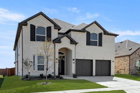 New construction Single-Family house 5920 Mustang Creek Ln, Celina, TX 75009 plan Sheffield EW F - image