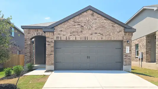 New construction Single-Family house 1712 Roaming Oak Bnd, Georgetown, TX 78628 plan Marion - image