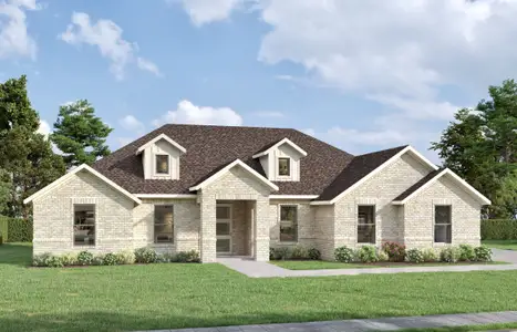 New construction Single-Family house 131 Spring Valley Rd, Paradise, TX 76073 plan The Jordan II - image