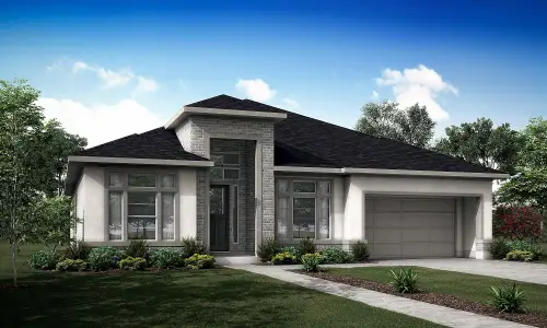 New construction Single-Family house 3615 Blue Mistflower, Katy, TX 77493 plan Moravia - image
