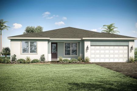 New construction Single-Family house 13597 Sw Bally Drive, Port Saint Lucie, FL 34987 - photo 0