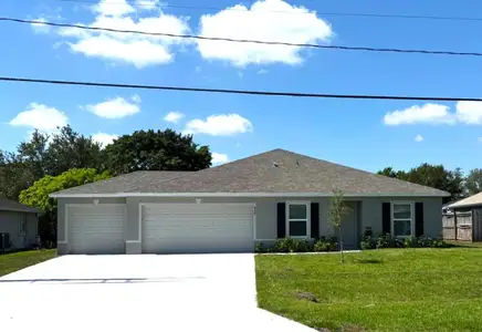 New construction Single-Family house 434 Se Oakridge Dr, Port St. Lucie, FL 34984 plan Sylvester - image