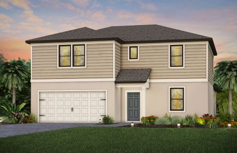 New construction Single-Family house 239 Silent Lake Dr, Lehigh Acres, FL 33936 plan Wakefield - image