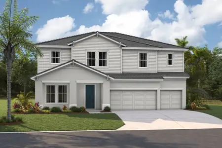 New construction Single-Family house 10347 Surrey Rose Dr, San Antonio, FL 33576 plan Verona - image