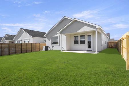 New construction Single-Family house 3814 Wild Olive Way, Georgetown, TX 78628 Plan 1- photo 16 16