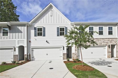 New construction Townhouse house 739 Trevett Way, Marietta, GA 30062 Bolton- photo 0