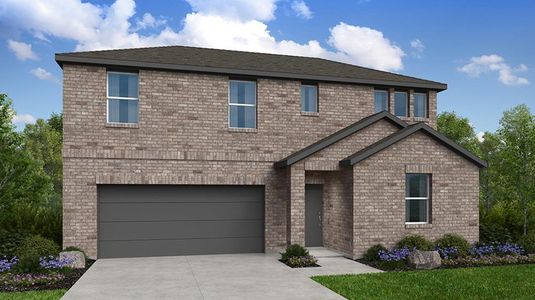 New construction Single-Family house 14120 Axel Johanson Dr, Del Valle, TX 78617 plan Oriole - image