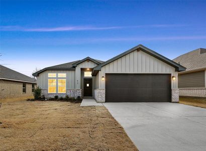 New construction Single-Family house 417 Rose Avenue, Cleburne, TX 76033 Hanover- photo 0