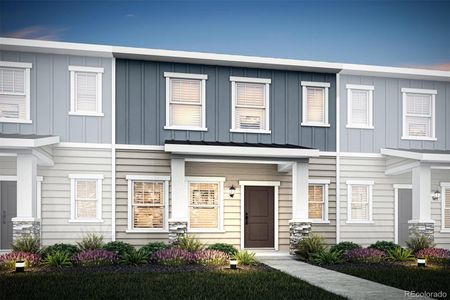 New construction Townhouse house 1124 Babette Hts, Colorado Springs, CO 80904 - image