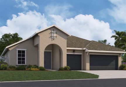 New construction Single-Family house 17236 Valleywood Parkway, Land O' Lakes, FL 34638 Boca II W/ Bonus- photo 0