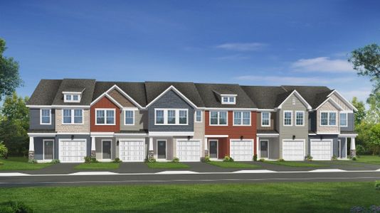 New construction Townhouse house 1329 Maplesmith Wy, Moore, SC 29369 plan Litchfield - image