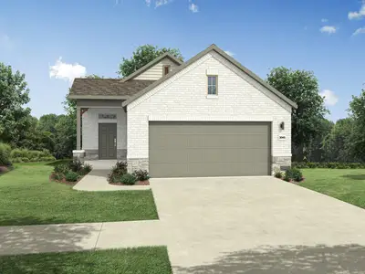New construction Single-Family house 140 Tolo Dr, Elgin, TX 78621 plan Cedar | Trinity Ranch - image